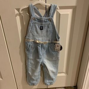 Oshkosh overalls w/ gold belt new w/ tags!
